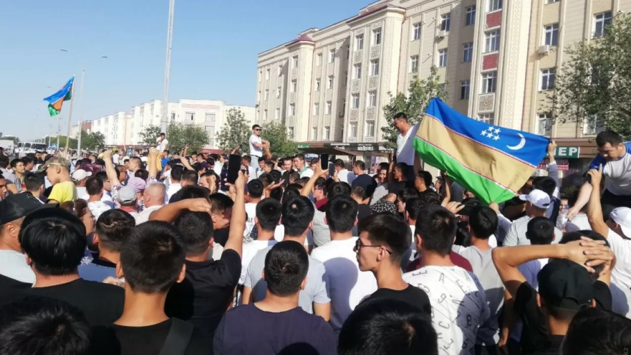 В МВД Узбекистана прокомментировали  ситуацию в Каракалпакстане
