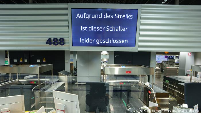 Пассажиры скопились в аэропортах Мюнхена и Франкфурта 