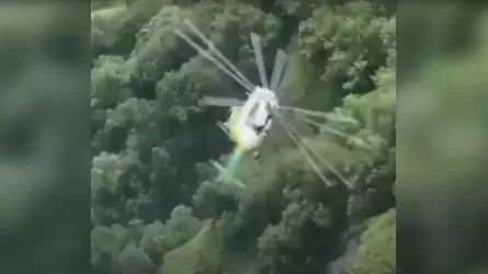 Восемь человек погибли в результате крушения вертолета в Грузии 