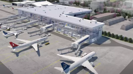 Как может выглядеть новый терминал, показали в аэропорту Алматы - фото 