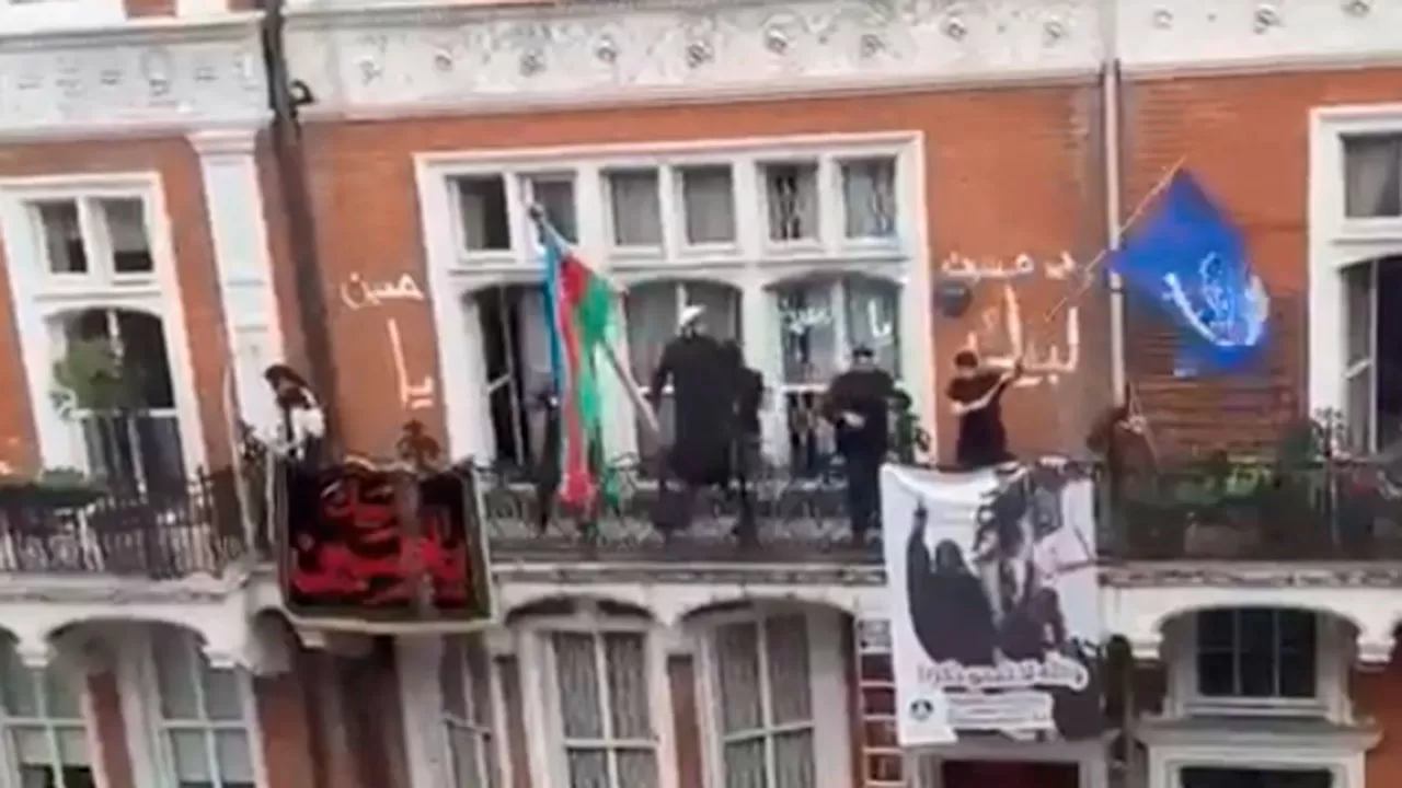 Дерзкое нападение на посольство Азербайджана в Лондоне 
