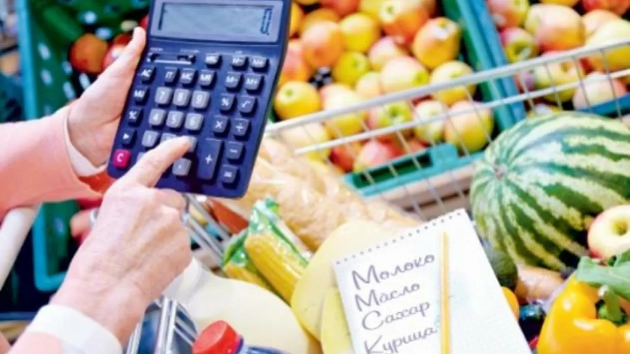 Цены на продукты выросли на 19,7% за год в Казахстане