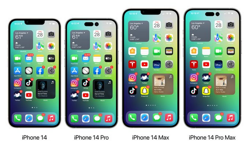 Какими будут устройства iPhone 14 и iPhone 14 Pro