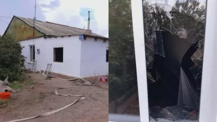 Две девочки погибли при пожаре в Акмолинской области