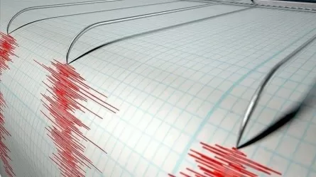 Землетрясение произошло в 468 км от Алматы