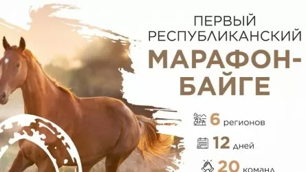 Даурен Абаев: Призовой фонд Первого конного марафона – 65 млн тенге
