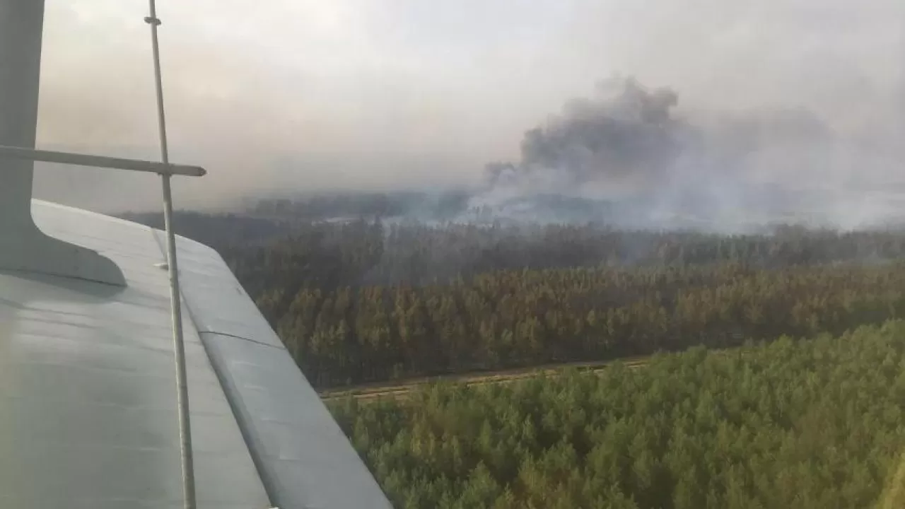 10 человек пострадали во время пожаров в Костанайской области