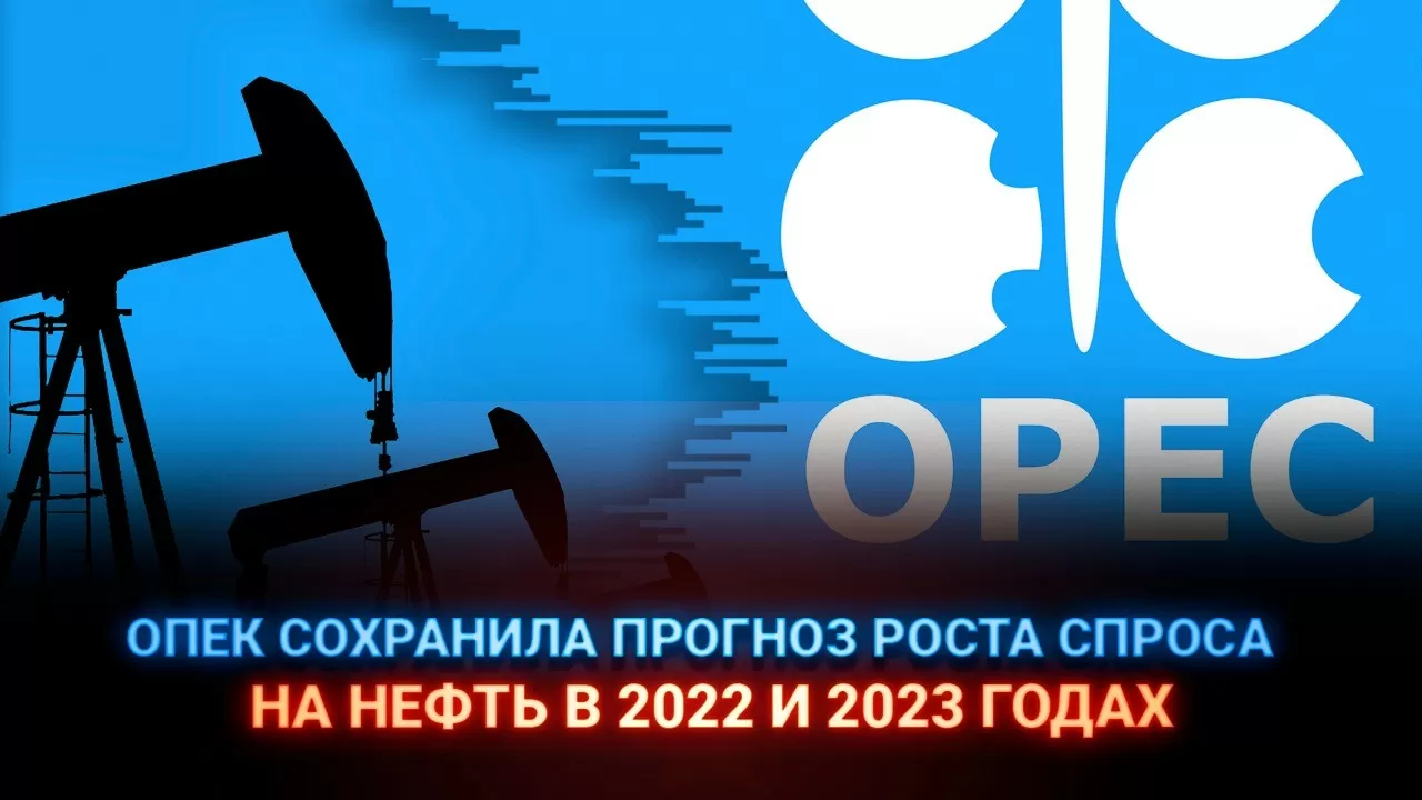 ОПЕК сохранила прогноз роста спроса на нефть в 2022 и 2023 годах 