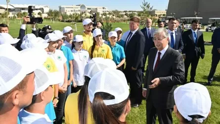 Президент РК принял участие в акции экоактивистов  