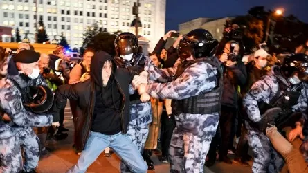 На территории России проходят акции протеста