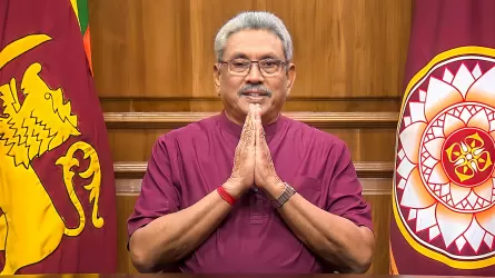 Экс-президент Шри-Ланки Раджапакса вернулся на остров