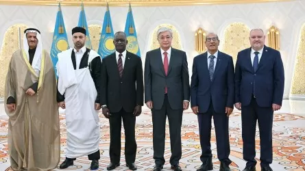 Президент РК принял верительные грамоты у послов пяти государств  