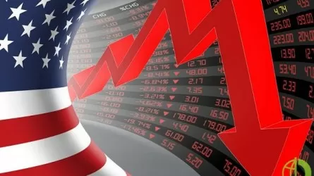 Американский рынок акций упал до минимума за два года