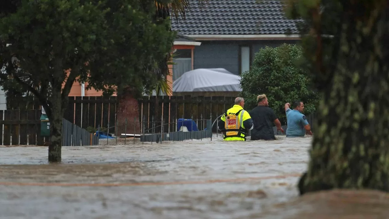 Проливные дожди заливают Новую Зеландию