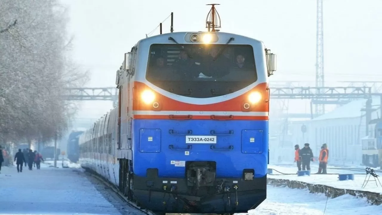 Рейс поезда Алматы – Шымкент отменили по техническим причинам