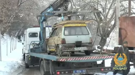 "Автомобиль на дровах" разъезжал по Алматы
