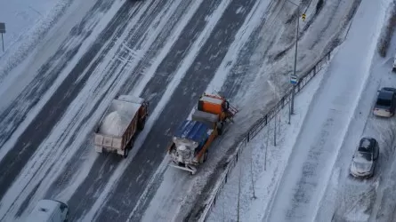 Бір тәулікте Астанадан 50 мың текше метрден астам қар шығарылды