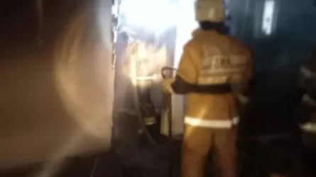 Жительница Актобе погибла при пожаре в новогоднюю ночь