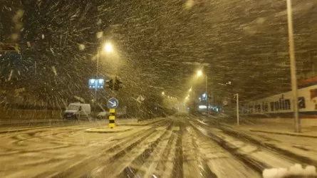 Из-за снегопадов отключилось электричество в Хорватии, Словении и Черногории