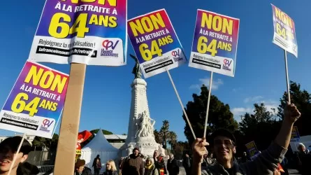 Францияда зейнетақы реформасына қарсы наразылық қайта өршіді 