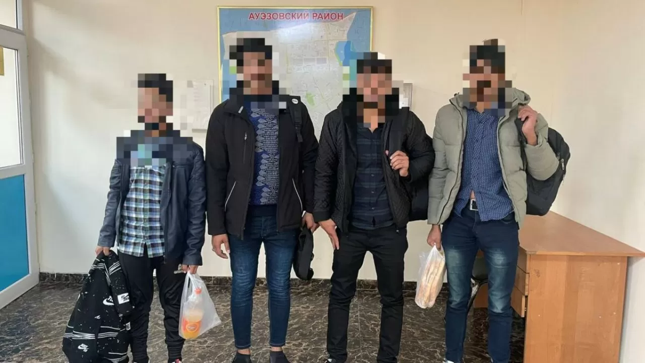 Четверых граждан Пакистана задержали в Алматы