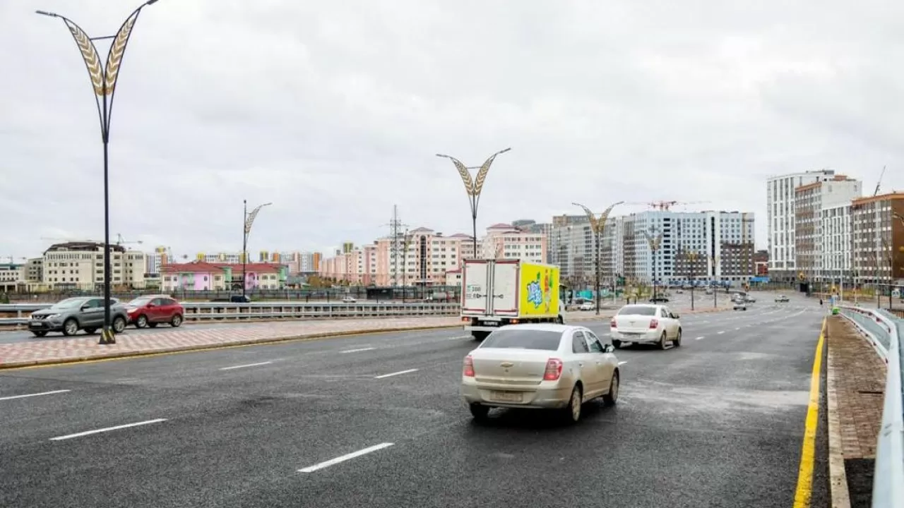 Астанада жаңа көпір ашылды