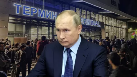 «Олар нағыз сұмырайлар»: Путин Макачкаладағы оқиға үшін Батыс пен Украинаны айыптады