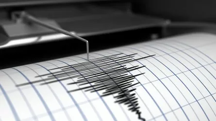 Землетрясение случилось в 418 км от Алматы  