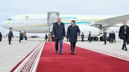 Токаев прилетел в Бишкек для участия в заседании Совета глав государств – участников СНГ