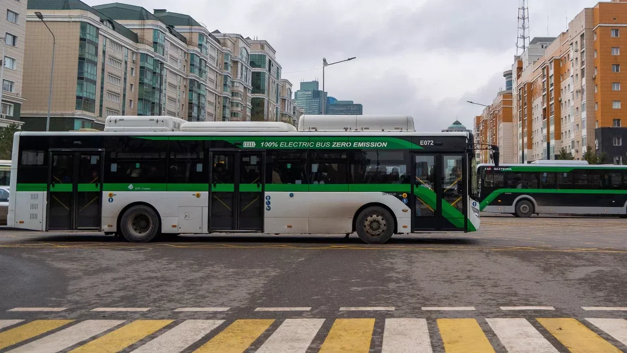 Количество автобусов увеличат на двух маршрутах в Астане