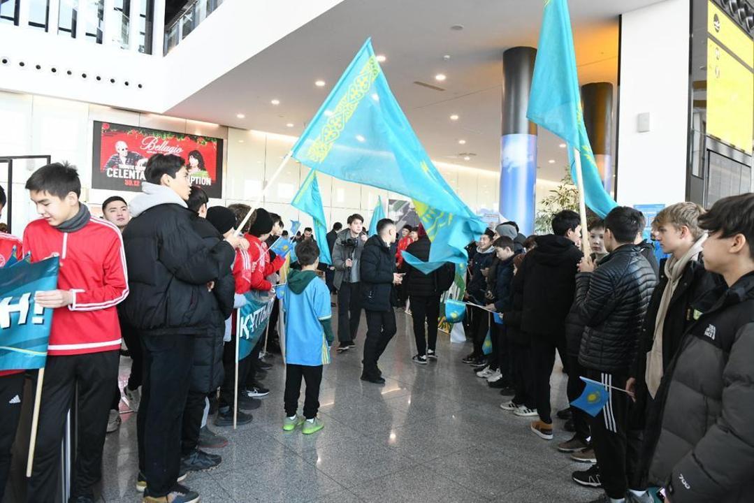 Футболдан Қазақстан ұлттық құрамасы Астана қаласына оралды