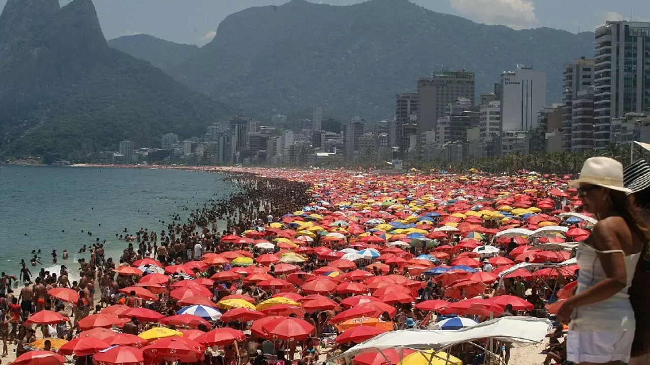 Рекордно высокая жара была зафиксирована в Рио-де-Жанейро
