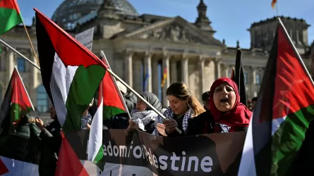 В Германии прошли многотысячные пропалестинские демонстрации