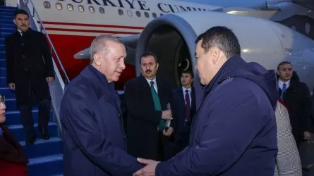 В Астану прибыл Эрдоган