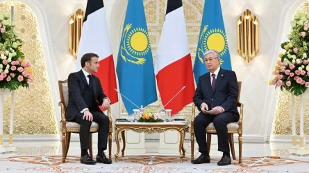 Макрон: Франция готова стать ключевым партнером Казахстана