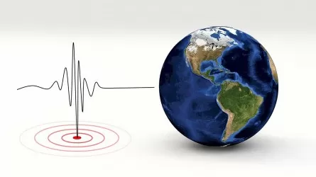 Казахстанские сейсмологи зафиксировали землетрясение в 497 км от Алматы