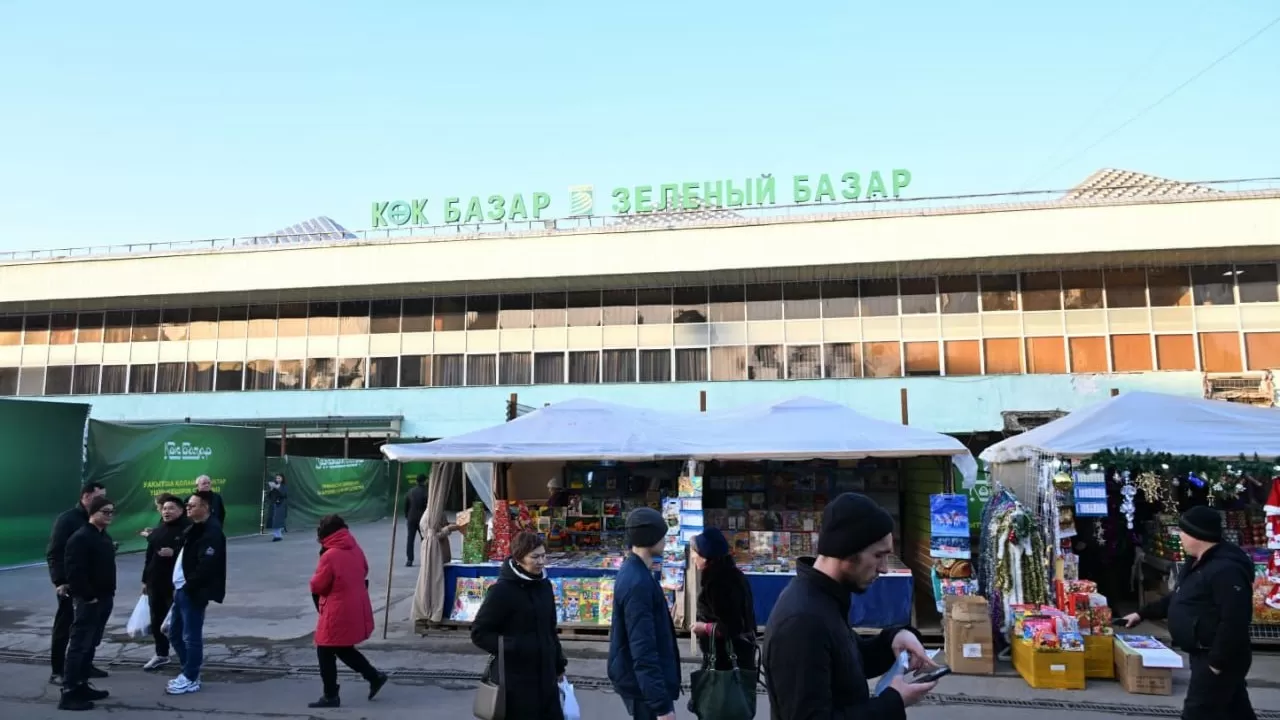 Алматының "Көк базары" жаңғыртылып жатыр