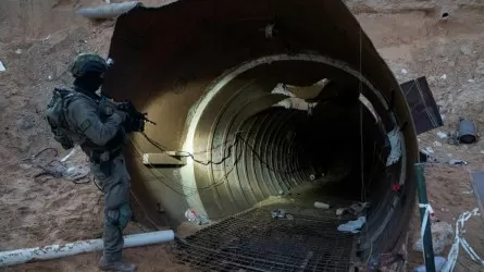 Израиль әскері Газада ірі туннелді тапқандарын мәлімдеді