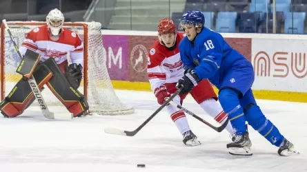 Казахстан вырвал волевую победу у датчан в матче МЧМ