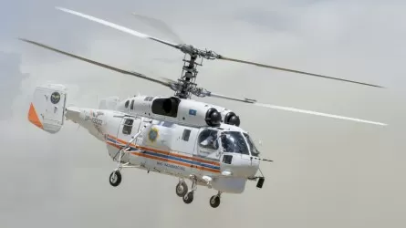 Вертолет "Казавиаспаса" совершил жесткую посадку в ЗКО