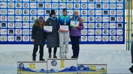 Двое конькобежцев из области Абай завоевали медали на чемпионате Казахстана