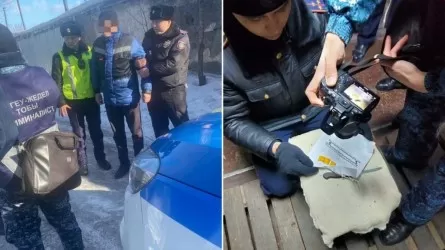 Полиция изъяла у карагандинца 39 свертков с "синтетикой"