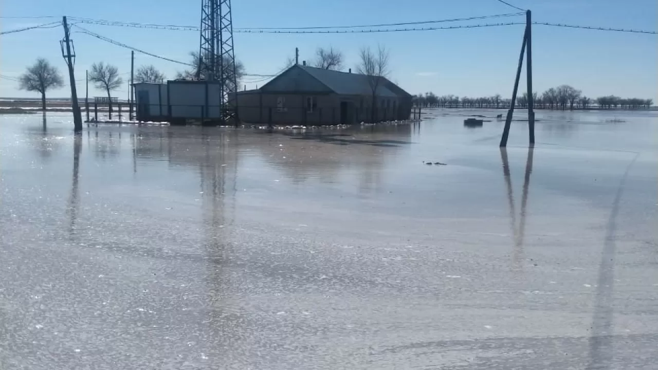 "Кетті су ауылға": Ақтөбе облысында тағы бір елді мекенге қарғын судан қауіп төнді