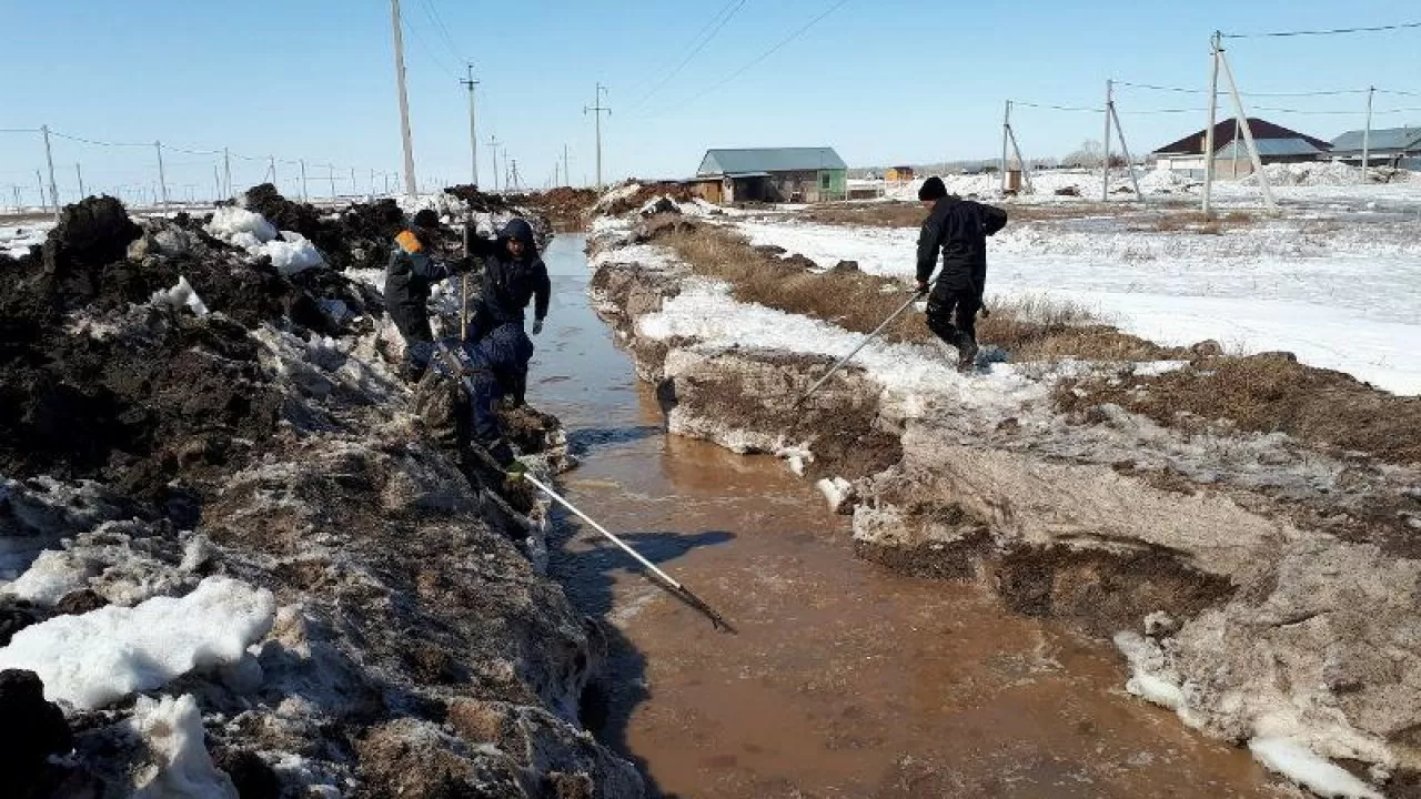 Жетісу облысындағы 13 елді мекенде су басу қаупі бар