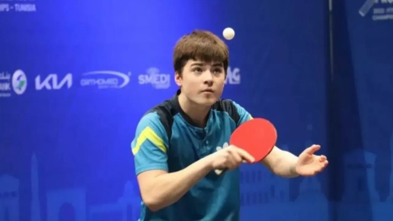 Алан Курмангалиев завоевал золотую медаль на турнире WTT Youth Contender