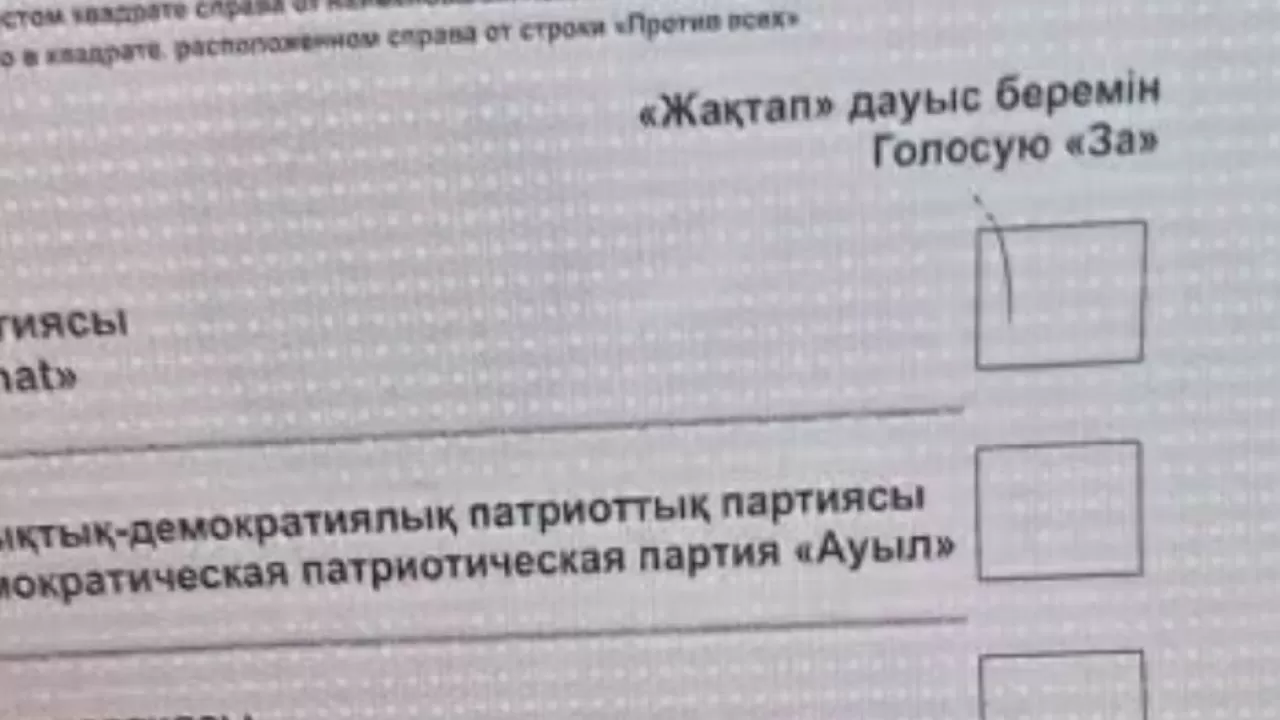 Ақтауда баспаханадағы ақауға байланысты 384 бюллетень тәркіленді