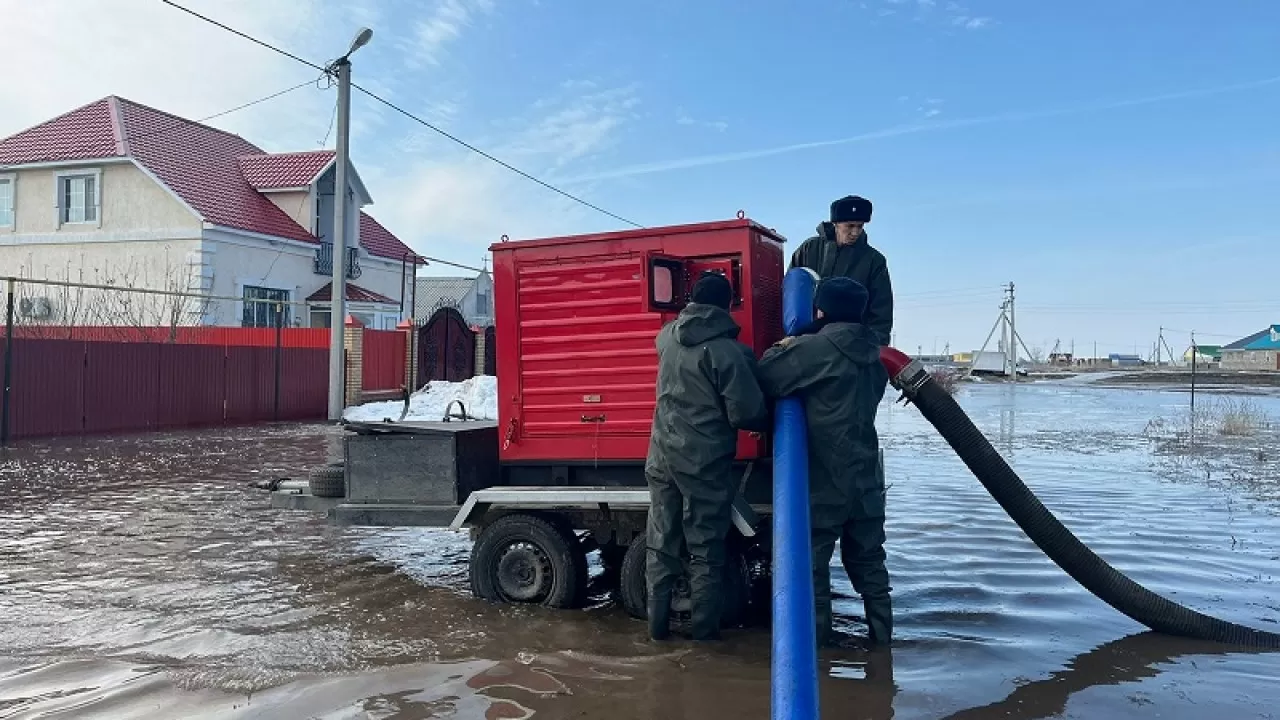 Батыс Қазақстанда өзендерде су деңгейі көтеріліп жатыр