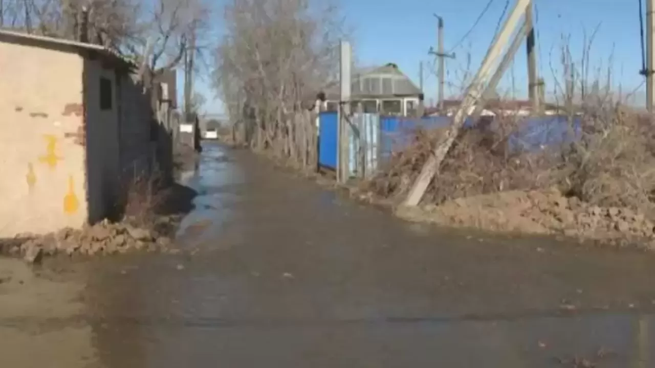 Көкшетауда бірнеше көшені су басты