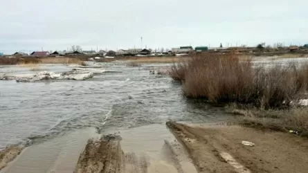 Из-за паводка закрыт автомобильный пункт пропуска "Желкуар" на границе Казахстана и России