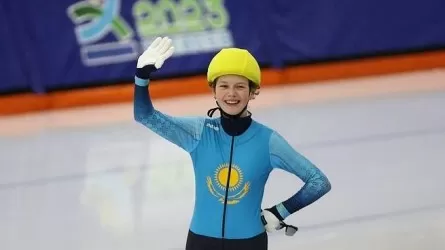 Казахстанка Варвара Глухова завоевала золото на зимних играх "Дети Азии"